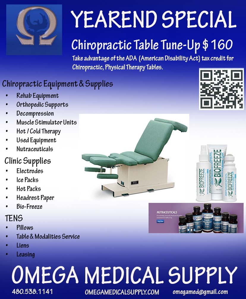 Specials Omega Medical Supply